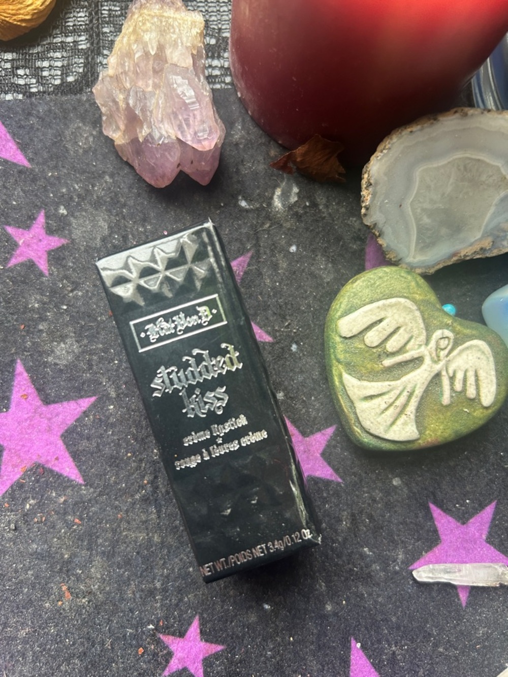 Kat Von D Studded Kiss crème lipstick in Lolita NIB discontinued
